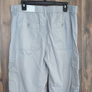 American Eagle Dreamy Drape Baggy Wide Leg Long Cargo Pants 10/30W NWT     R176